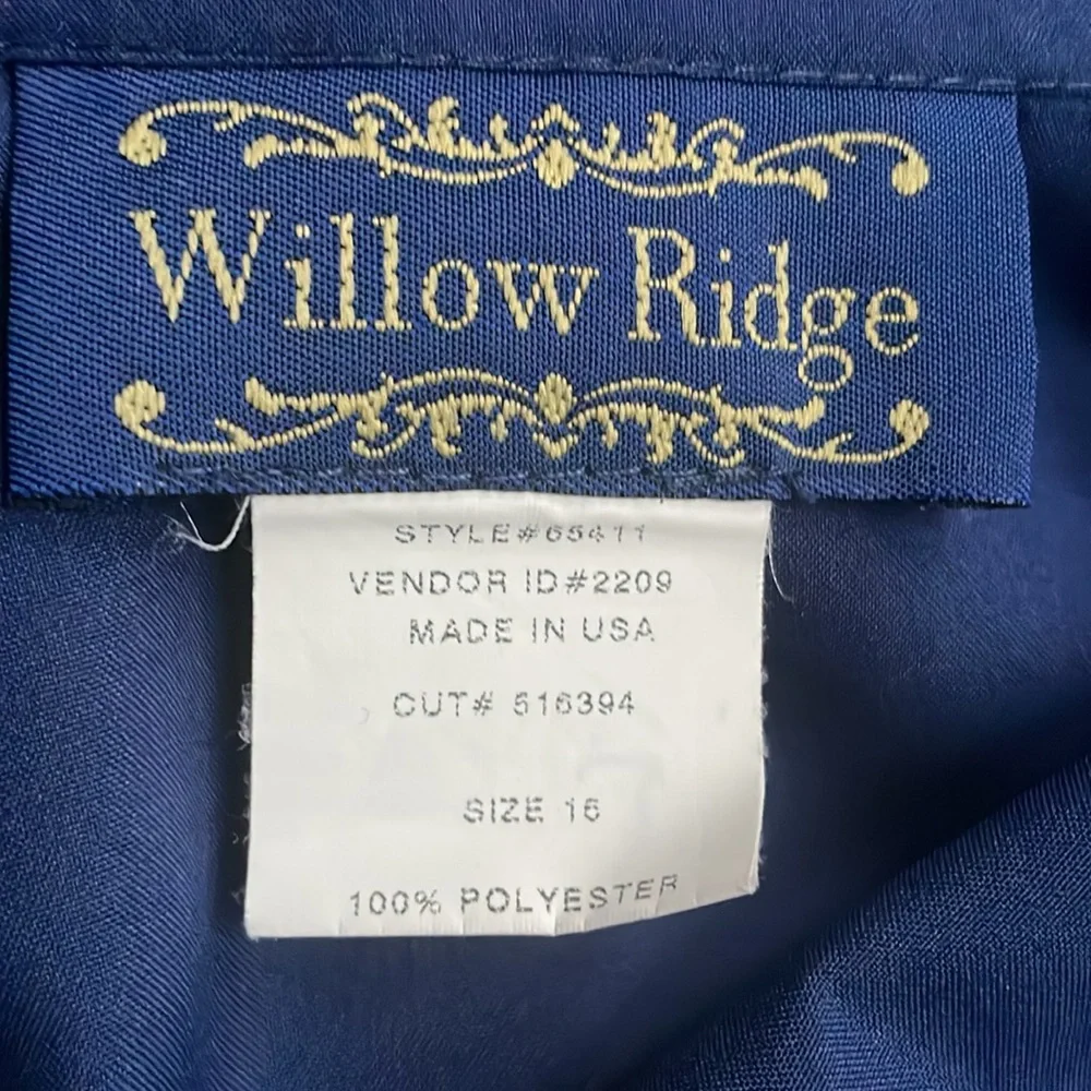 1990s‎ Willow Ridge Button Down Blouse